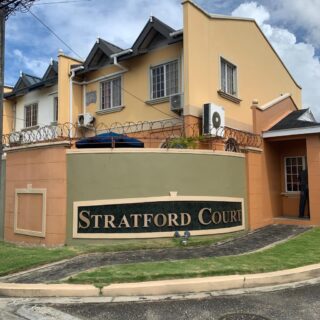 WESTMOORINGS, STRATFORD COURT  TOWNHOUSE FOR  RENT TT$9,000.