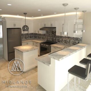 Midland Townhouse Development, Chaguanas -Pre Construction Sale, Modern Interior & Chic Design
