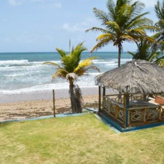 For Sale/ Rent – Sandsucker Road, Mayaro –  Beachfront Property – $3.5MTT/ $3,500US