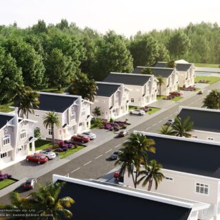 TOWNHOUSES OR SALE UNDER CONSTRUCTION -ROYSTONIA MEWS, PIARCO $2.2M