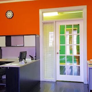 FOR RENT – Corner Wrightson Road and Alberto Street, Woodbrook – TT$20,000 – Office space in great location with onsite parking