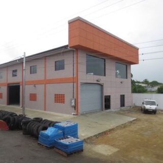 FOR RENT – Union Road, Marabella – Top floor of new building with ample parking on busy road