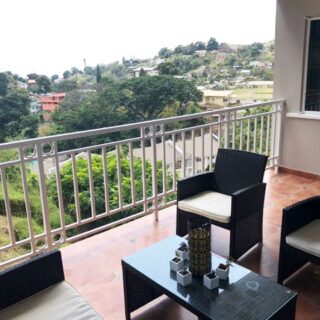 For Sale – The Meadows, Off Long Circular Road, Maraval – 3 Bedroom fully furnished apartment