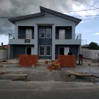 Two-bedroom apartment for rent in Couva
