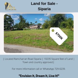 Siparia Land for Sale