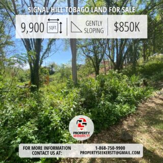 Signal Hill Tobago Land For Sale