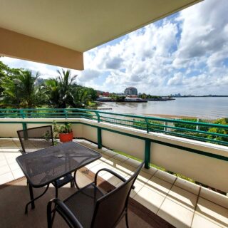 HARBOUR VIEW APARTMENT, WESTMOORINGS – FOR RENT – 2 BEDROOM FULLY FURNISHED – SEA VIEWS – $10,000 TT