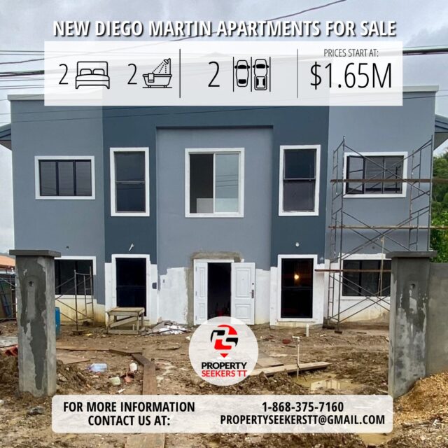 Brand New Diego Martin Apartments starting at TT$1.65M