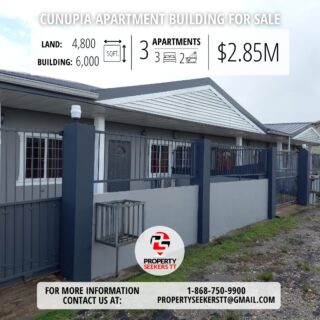 Cunupia Investment Property- 3 apartments