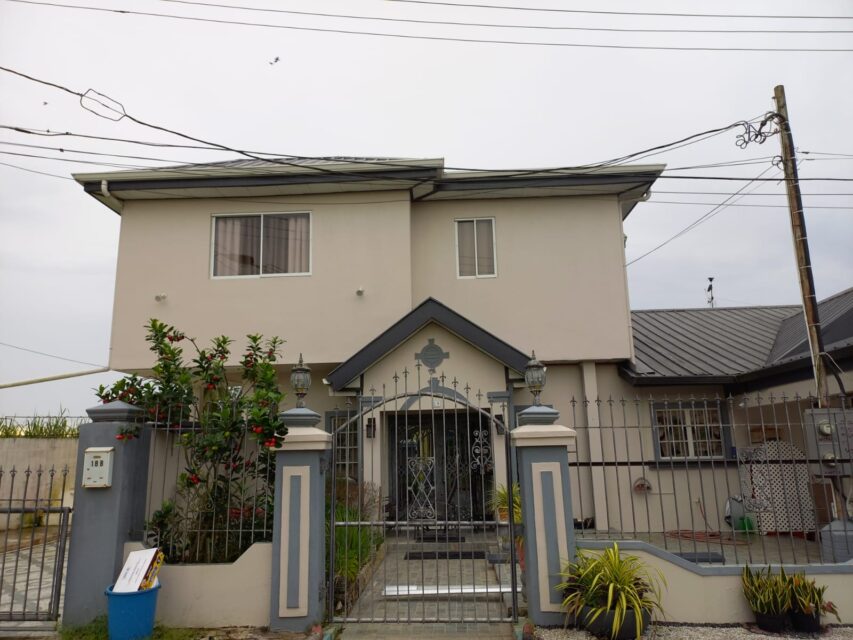 For Rent Couva 2 bedroom, upstairs apartment in a gated compound