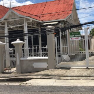 Recently renovated rental at Shine Street, Port of Spain suited for lawyers offices