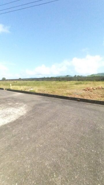 Approved lot for sale – D’Abadie,  East Trinidad