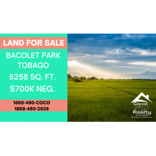 Land for sale in Bacolet Park, Tobago