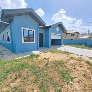THREE(3) BEDS TWO(2) BATH HOUSE FOR SALE IN A GATED DEVELOPMENT COUVA
