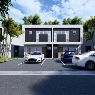 FOR SALE NEW PET FRIENDLY, 3 BEDROOM, GATED DUPLEXES, CUNUPIA