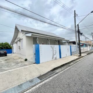 Building with excellent parking for rent on Baden Powell St., Woodbrook