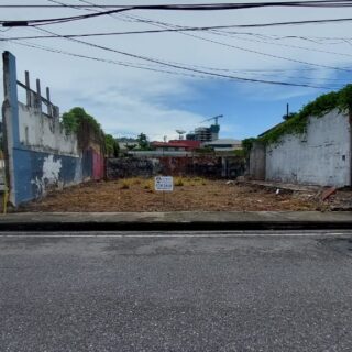 Land for Sale – Abercromby Street, Port of Spain $2.55 Mil