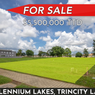 Millennium Lakes, Trincity Land for Sale: 15,330 Sq.Ft.