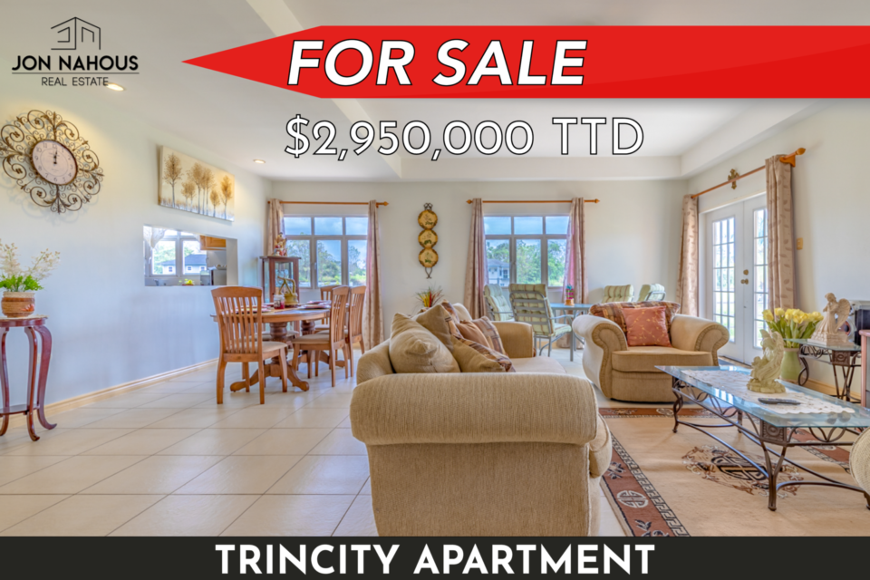 Trincity Apartment: 3 Beds, 2.5 Baths, Fully-Furnished