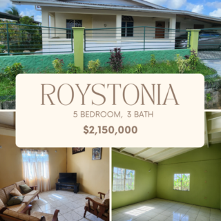 house for sale in roystonia, couva, house for sale in couva, affordable house for sale, house for sale