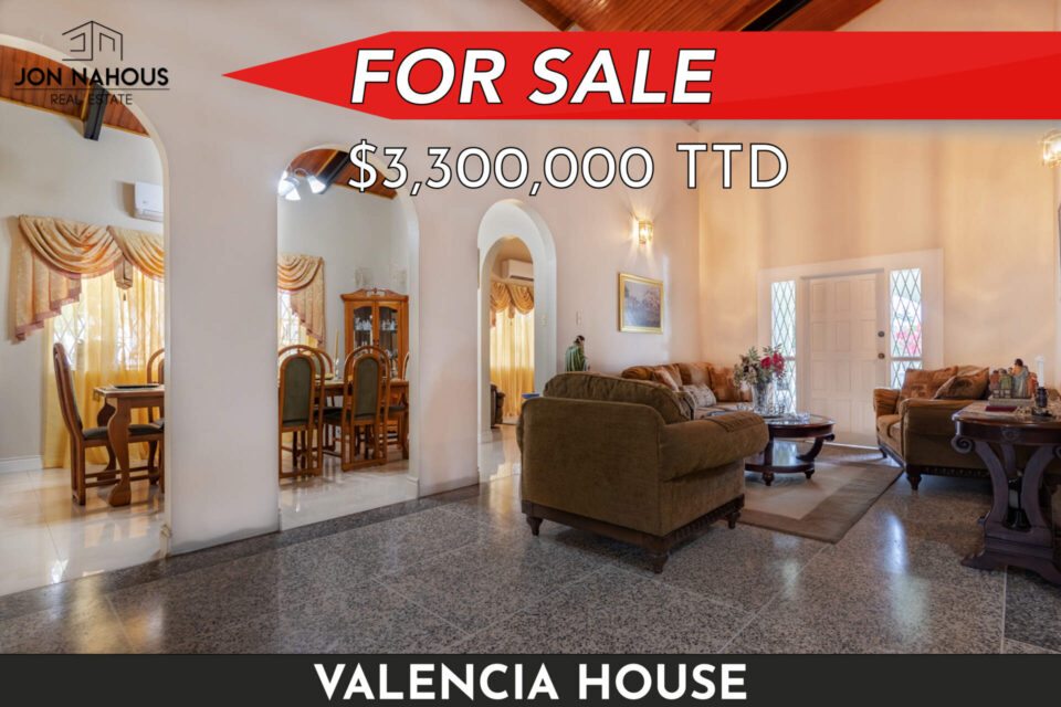 Valencia House for Sale: 7 Beds, 4.5 Baths, Unfurnished