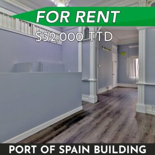 Port of Spain Building for Rent: 2-Storey, 13 Rooms, 6 Bath