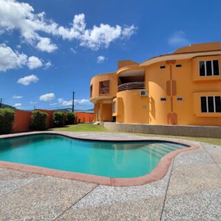 For RENT – Pax Vale, Santa Cruz. 5 bedrooms, 3 baths, and 2 half baths, UF house with pool.