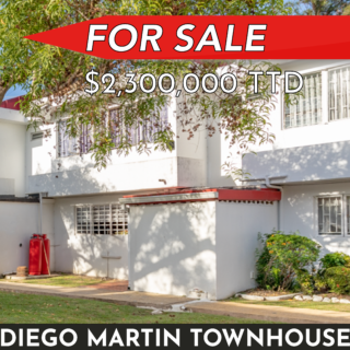 Diego Martin Townhouse for Sale: 2 Beds, 2.5 Baths, Fully-Furnished