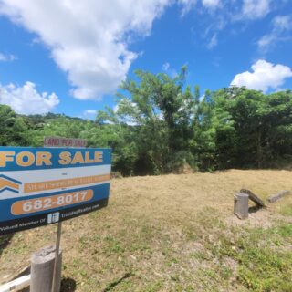 Terraced Land with Great Mountain Views; Orange Hill, Tobago – $750,000.00