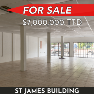 St James Building for Sale: 2 Storey, 2,000 Sq.Ft. on 4,400 Sq.Ft. Land