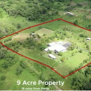 9 Acres Land for Sale in Penal $6.5M