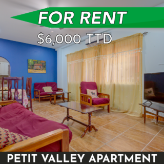 Petit Valley Apartment for Rent: 3 Beds, 2 Baths, FULLY FURNISHED