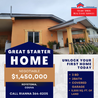 Charming Starter Home! – Roystonia Couva
