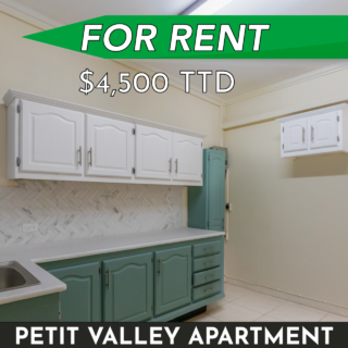 Petit Valley Apartment for Rent: 2 Beds, 1 Bath, Unfurnished