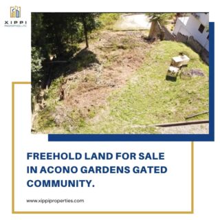 Gate Community Freehold Land Acono Gardens for Sale  -$750k