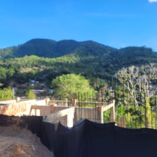 Unfinished Structure, in Maracas Valley on Freehold Land with Great Mountain Views – $2.5 Neg.