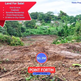 1 Acre of Land – Point Fortin