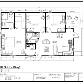 3-Bedroom Starter homes – Ready to be built $675,000 (Land not included)