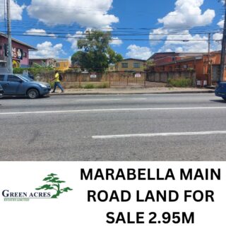🔷Marabella Main Road Commercial Land for sale- 2.95M