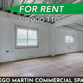 Diego Martin Commercial Space for Rent: 756 Sq.Ft.