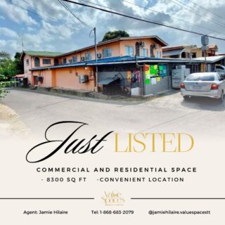 🌟 Lucrative Investment Opportunity! Commercial-Retail & Residential Gem 🌟  📍 Location: Grant Street Extension, Couva 🌆