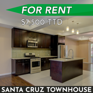 Santa Cruz Townhouse for Rent: 3 Beds, 2 Baths, Semi-Furnished