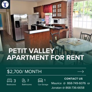 Petit Valley 3 bedroom Apartment for Rent !!