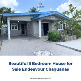 3 Bedroom House -Endeavour Chaguanas-$1.95M