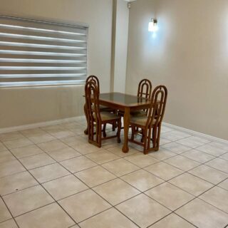 RECENTLY UPGRADED 2 BEDROOM, 1 BATHROOM SEMI-FURNISHED APARTMENT LOCATED IN WOODBROOK-GATED COMPOUND