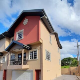 Three storey Townhouse for Sale – Hibiscus Drive, La Romain $2.60 mil negotiable