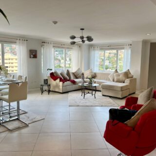 3 BEDROOM, 2 BATHROOM FULLY UPGRADED,FULLY FURNISHED APARTMENT LOCATED IN BAYSIDE TOWERS FOR SALE -COCORITE-WESTMOORINGS