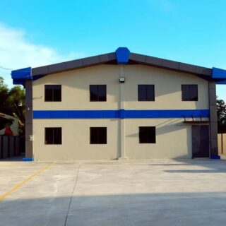 This relatively new warehouse building is currently on the market for Sale.