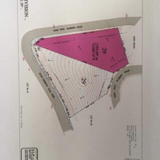 The Bouys Land.  Lot 29. For Sale