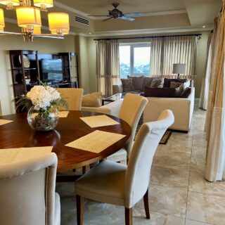 3 BEDROOM, 2 AND 1/2 BATHROOM, FULLY FURNISHED APARTMENT FOR RENT -ONE WOODBROOK PLACE- WOODBROOK